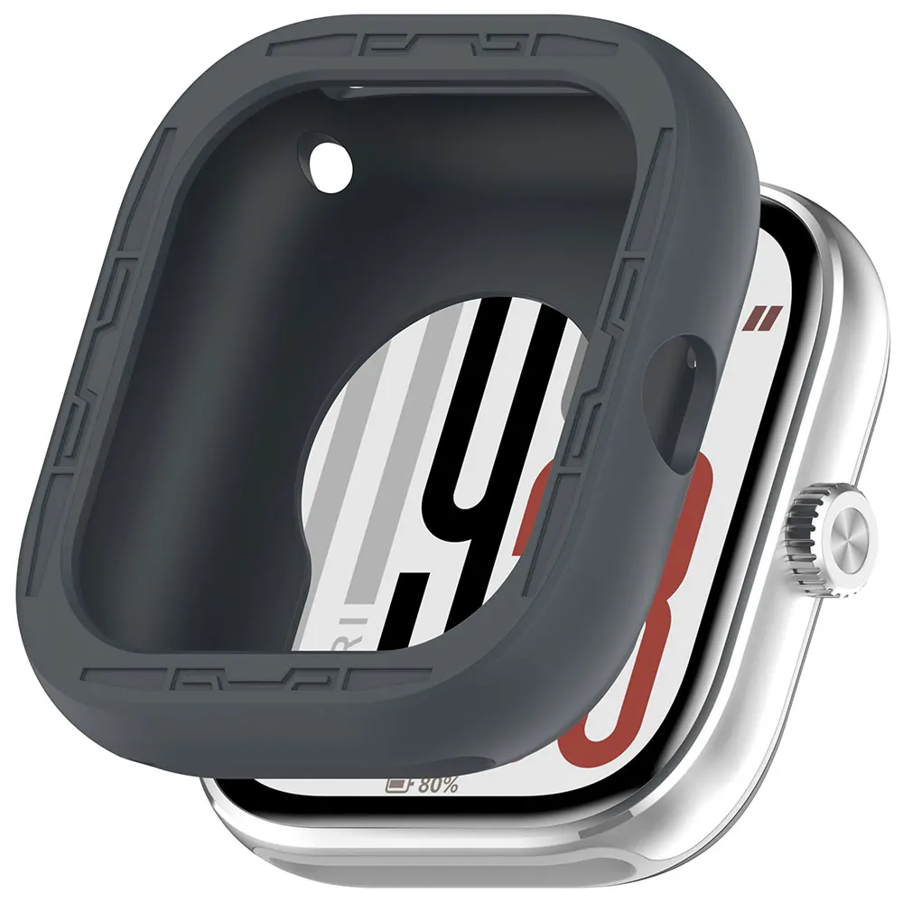 Funda protectora para reloj inteligente Redmi 5, Protector de marco de parachoques de silicona para Xiaomi Redmi Watch 5, funda eSIM - imagen 3