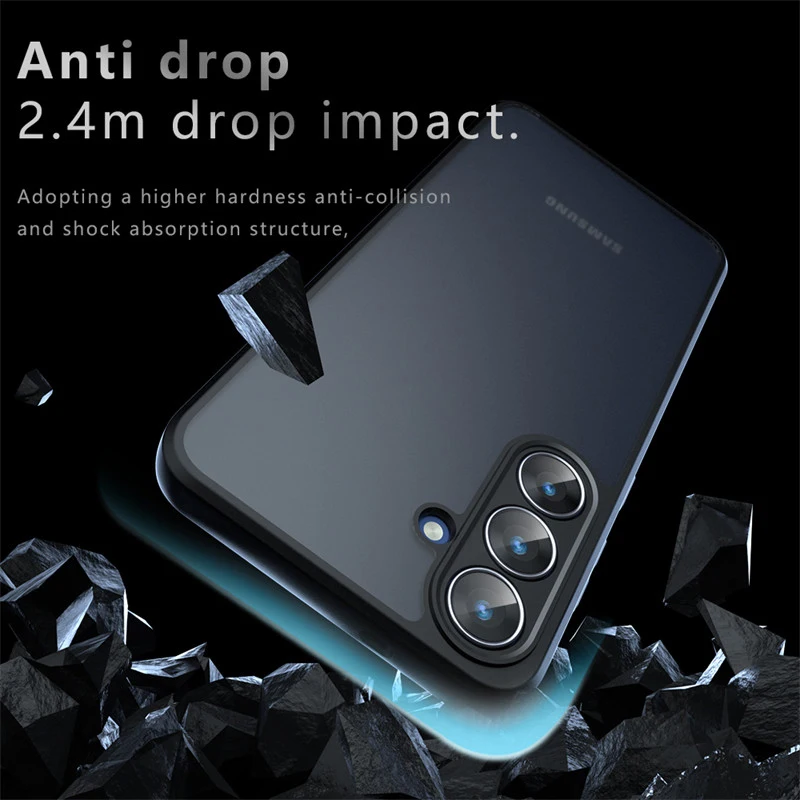 Para Samsung Galaxy S25 FE funda Samsung S25 FE funda suave TPU marco PC mate parachoques fundas protectoras de teléfono para Samsung S25 FE - imagen 3