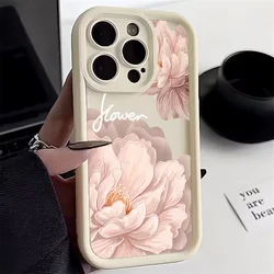 Funda Xiaomi Redmi Note 14/13/12 Pro+ 5G de silicona floral
