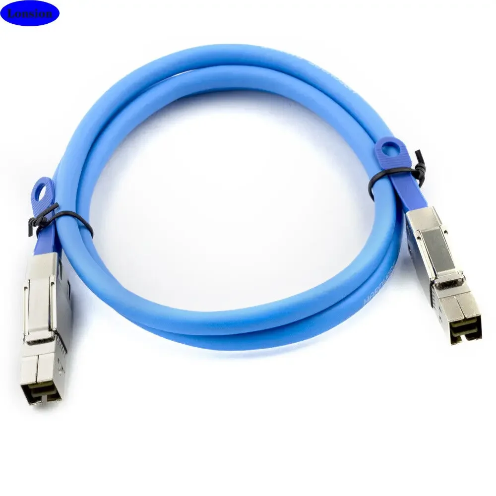 Cable de conexión de servidor MiniSAS HD SFF-8644 a SAS HD SFF-8644