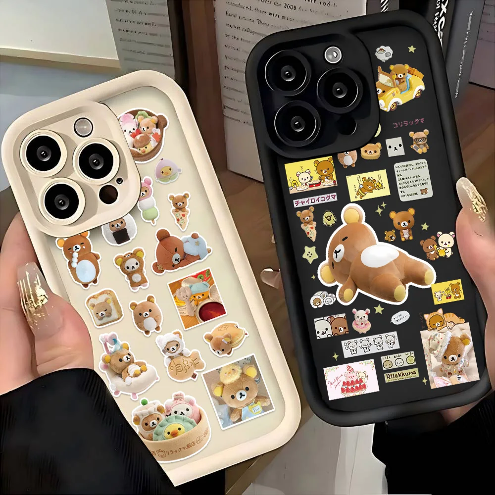 Preciosa r-ilakkumas nueva funda de teléfono para Samsung Galaxy A17 A07 A06 A26 A16 A35 A55 A25 A15 A54 A34 A36 A24 4G 5G funda trasera suave