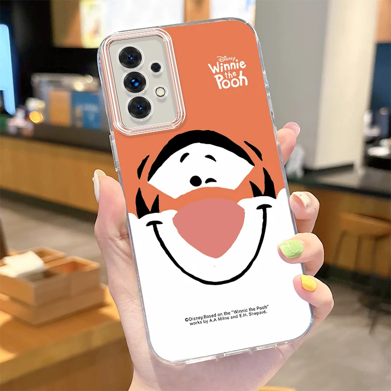 Funda Pooh Bear Shine Camlet para Samsung Galaxy S24 S23 Ultra Plus S21 FE A73 A72 A71 A54 A53 A52 A51 A50 A34 A33 A32 4G 5G - imagen 5