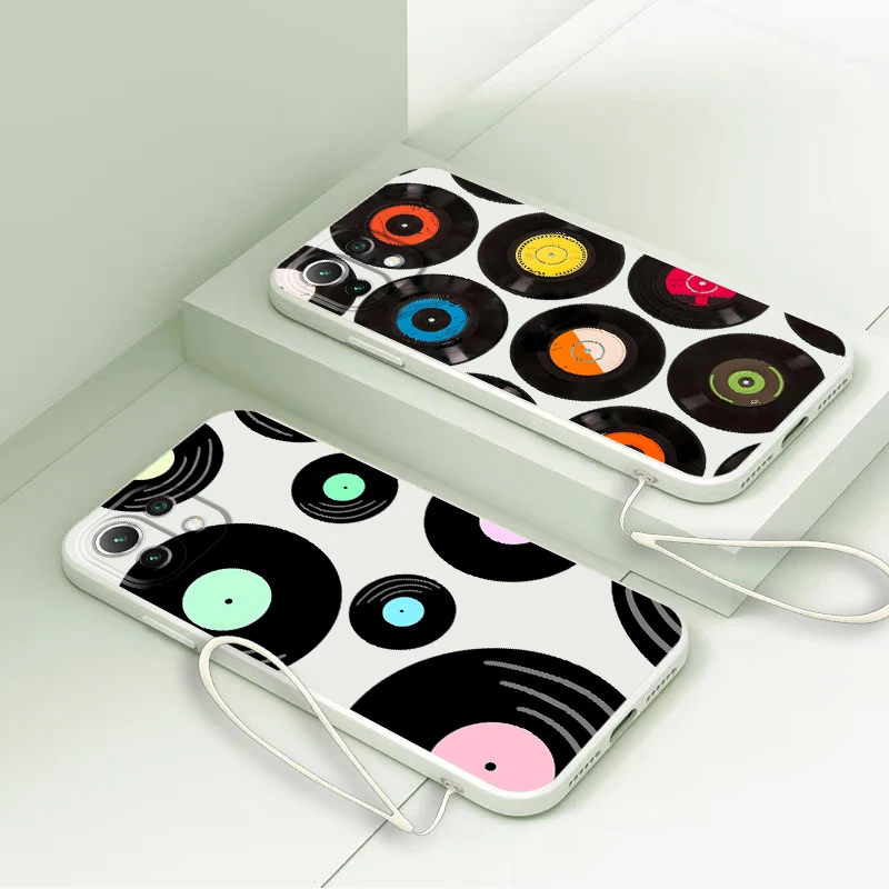 Funda divertida con discos musicales para Xiaomi Mi 13 10T 11T 12T Pro 11 12 Lite, funda suave - imagen 5