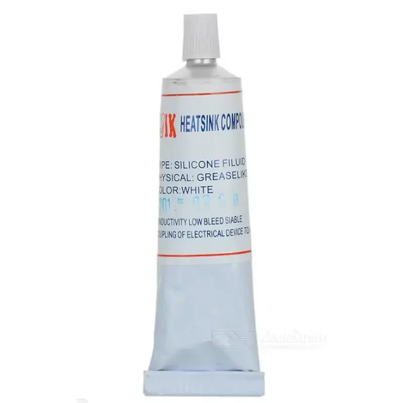 Fujik Pegamento adhesivo sellador térmico de caucho de silicona de 50 ml para lámpara de luz de tira LED PC portátil CPU