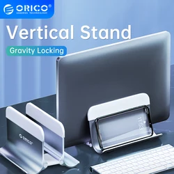 ORICO Soporte Vertical Aluminium para Portátil – Bloqueo por Gravedad
