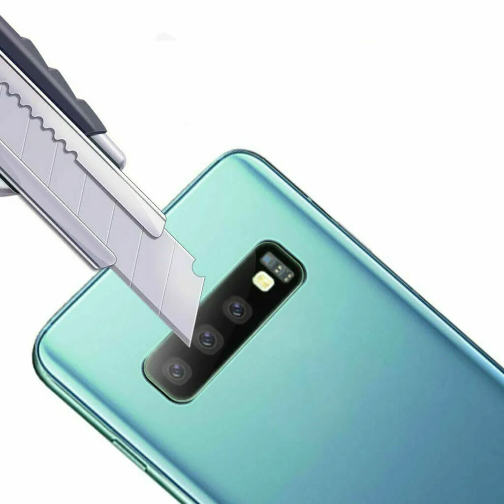Cristal de lente de cámara trasera de repuesto con pegatina adhesiva, piezas de reparación para Samsung Galaxy S10 SM-G973, accesorios de teléfono - imagen 5