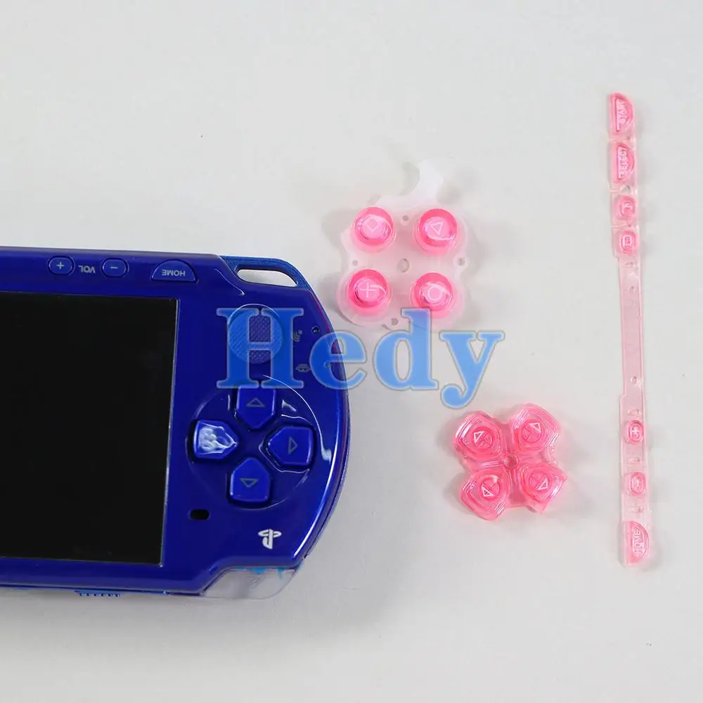 Juego de botones izquierdo y derecho, tecla de dirección d-pad, botón de inicio de selección de inicio, reemplazo para PSP 2000, consola de juegos PSP2000, 1 Juego - imagen 2