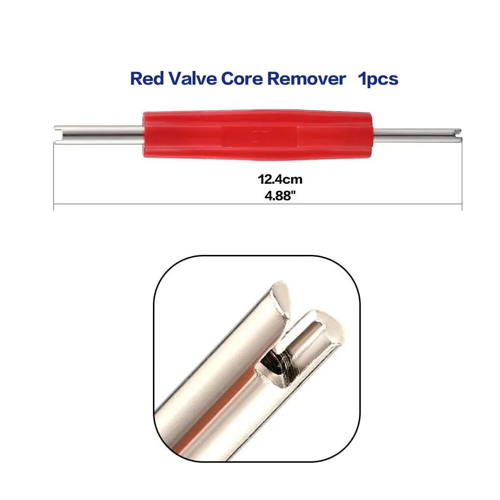 Válvula de Metal Premium para coche, protección solar e impermeable, núcleo de válvula de acondicionamiento Real sin decoloración, surtido de neumáticos, 134 piezas - imagen 4