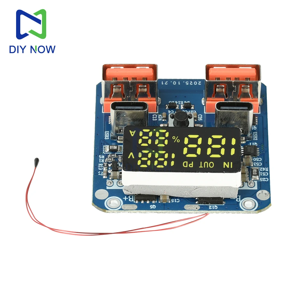 Módulo de protección del cargador de batería de litio 4S PD100W 20V 5A circuito Buck-Boost de carga rápida bidireccional para bancos de energía - imagen 5