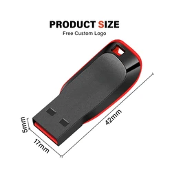 Memoria USB 2.0 impermeable de alta velocidad Pendrive resistente