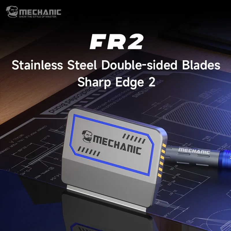 Cuchillas mecánicas FR2 de alta dureza para pantalla LCD de teléfono móvil, juego de cuchillas de corte para eliminación de pegamento de marco medio - imagen 2