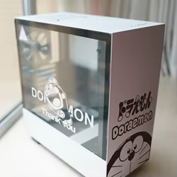 Pegatinas Vinilo Doraemon para Carcasa PC ATX – Anime Decorativas