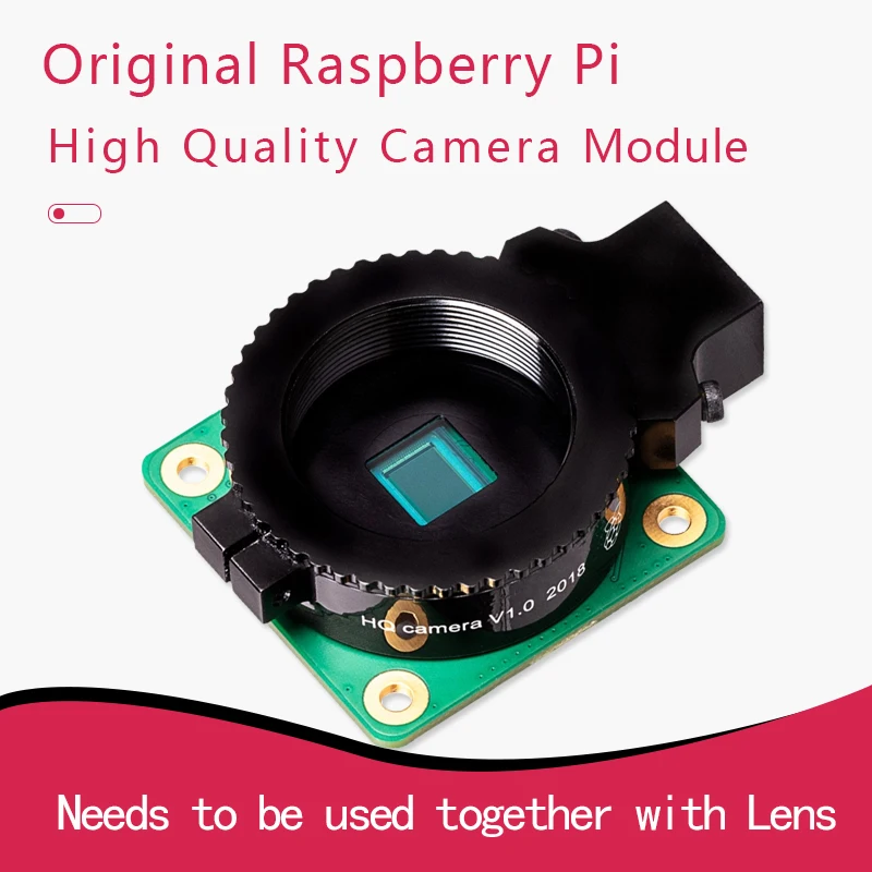 Raspberry Pi módulo de cámara HQ de alta calidad, sensor Sony IMX477 de 12,3 MP, compatible con lentes de montaje C y CS - imagen 2