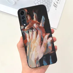LG Velvet 5G Funda Terciopelo Suave Silicona Pintada Antigolpes
