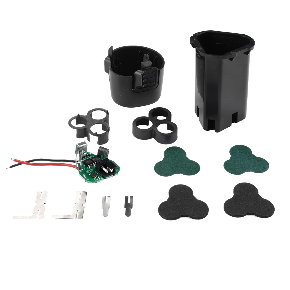 Placa de protección de batería de iones de litio para taladro manual, caja de litio 18650, paquete de circuito, soporte de carcasa 3S 12V DC, herramientas eléctricas