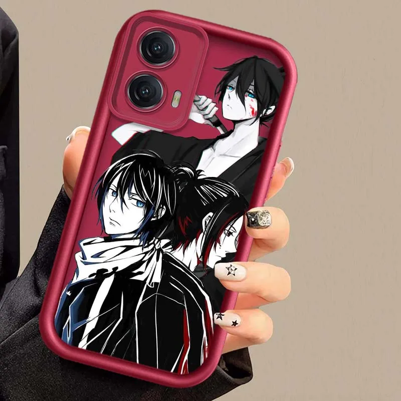 Funda de Anime Yato para Motorola G Stylus Pure G55 G54 G75 G85 G84 G32 G24 G23 G13 G04 5G 2025, funda de teléfono con escalera ocular - imagen 3