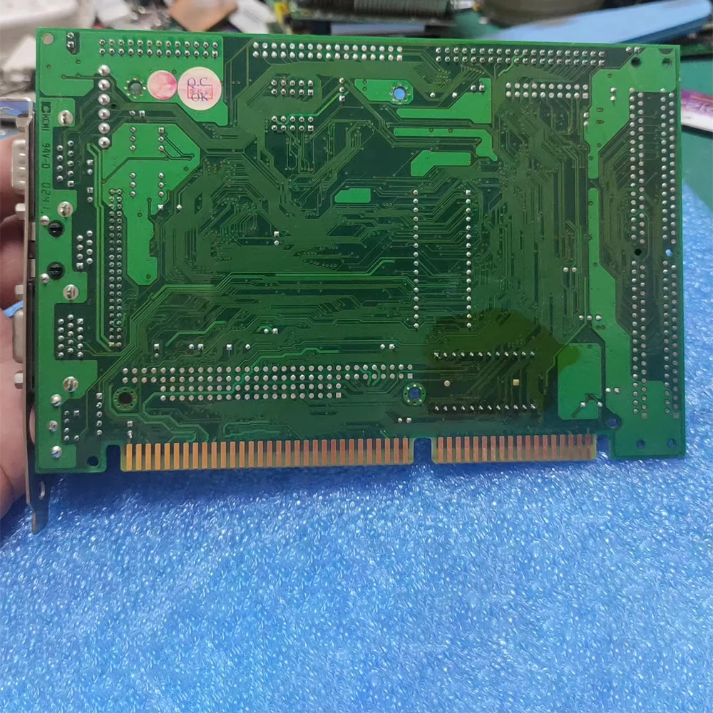 Tarjeta de media longitud Placa base de control industrial Clase 386 386+VGA+NET - imagen 4