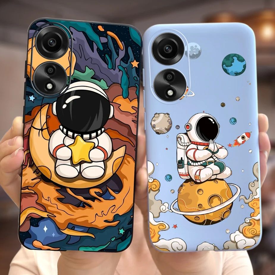 Funda Protectora Oppo A78 4G/5G – Diseño Dinosaurio Silicona - imagen 2