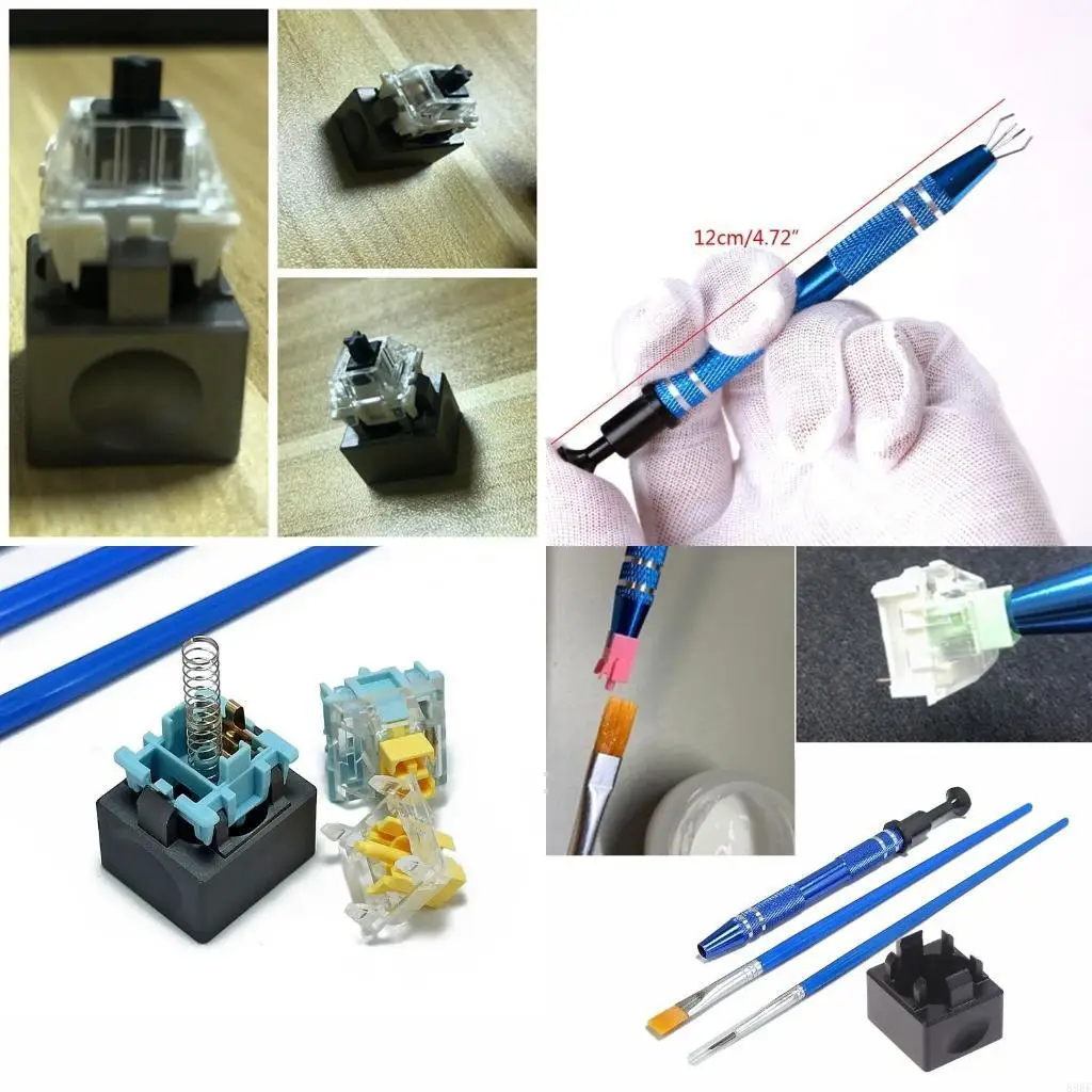 lubricación del abridor interruptores 896F para teclas teclado mecánico CHERRY MX Switches