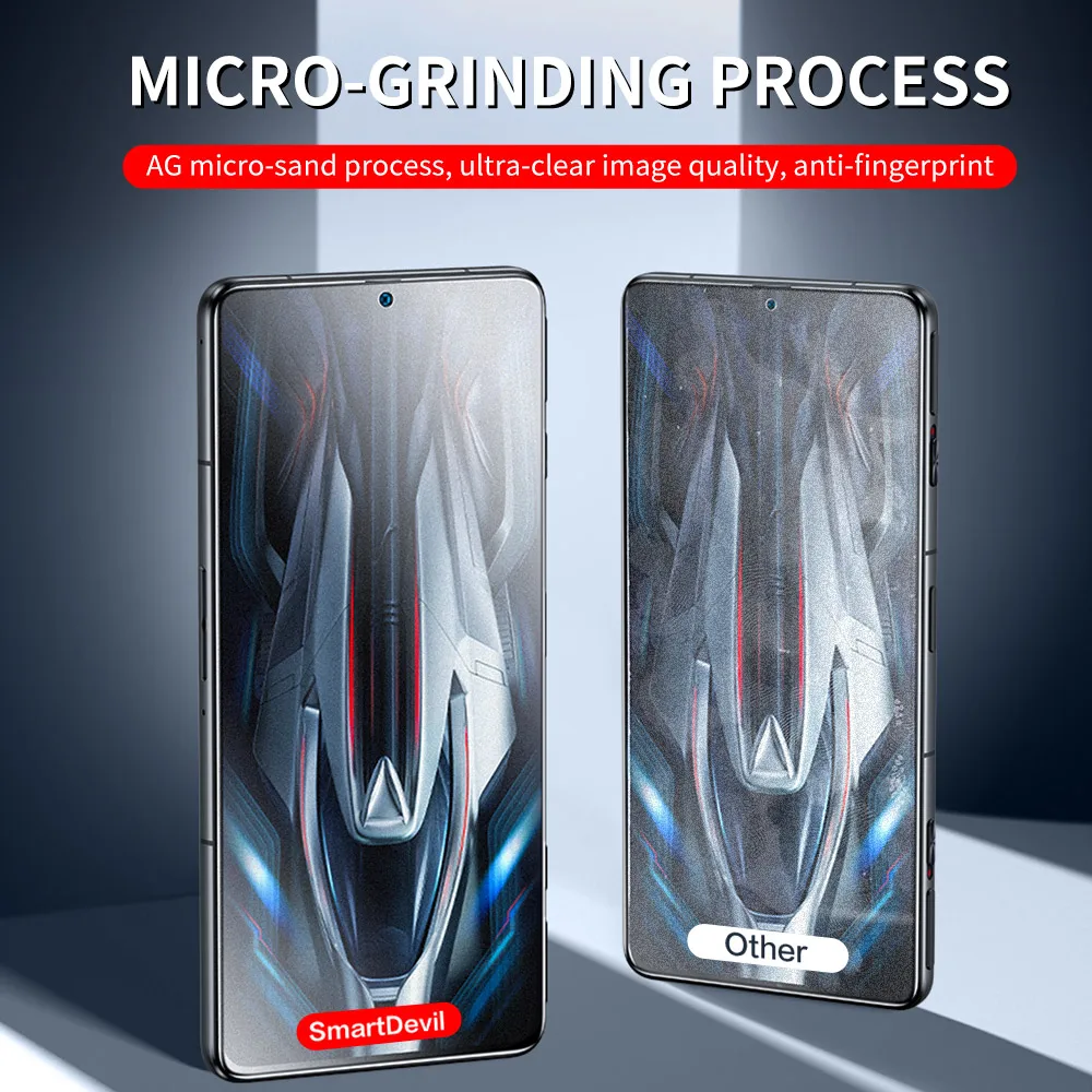 SmartDevil cubierta completa de vidrio templado para Redmi K50 Pro K40 S Pro protectores de pantalla para Xiaomi K50 Gaming edición HD - imagen 2