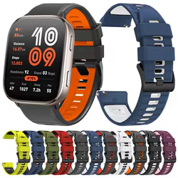 Correa deportiva de 22 y 20mm para Huami AMAZFIT BIP 6 5/Active 2, correa Amazfit GTR 4 2 3 Pro 47mm 42mm/GTS 3 2e mini/pulsera de equilibrio
