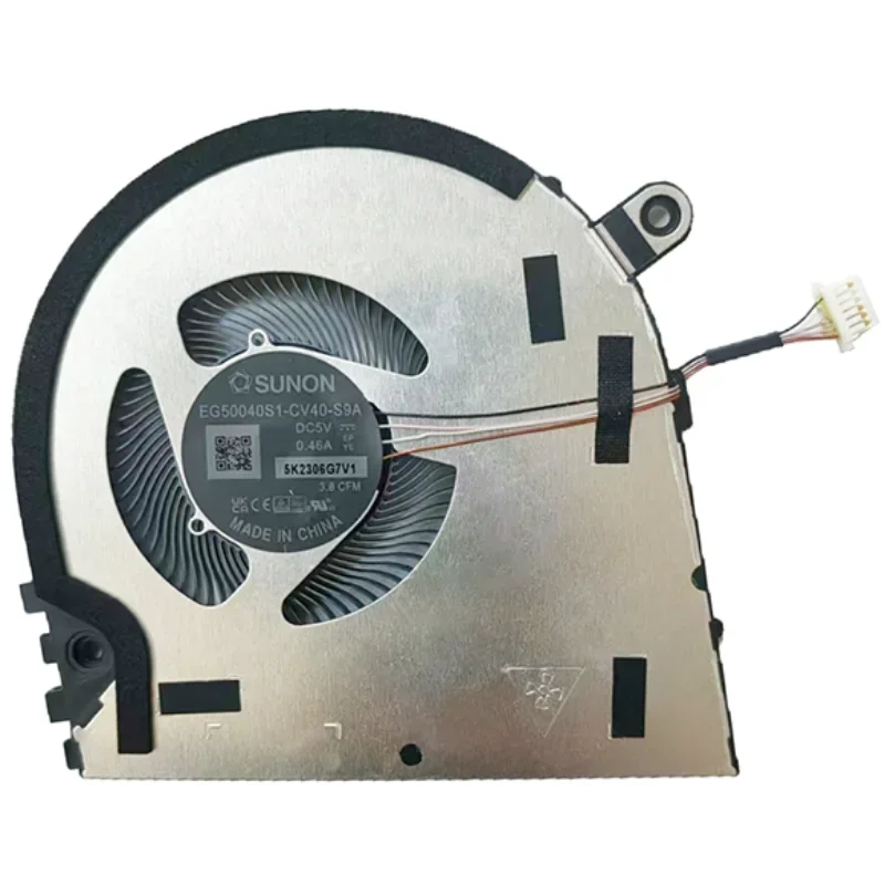 Ventilador de refrigeración para portátil DELL Latitude 7440 7640 2023 13a generación U 021KT2 0M4MY0 EG50040S1-CV40-S9A, EG50040S1-CV50-S9A - imagen 3