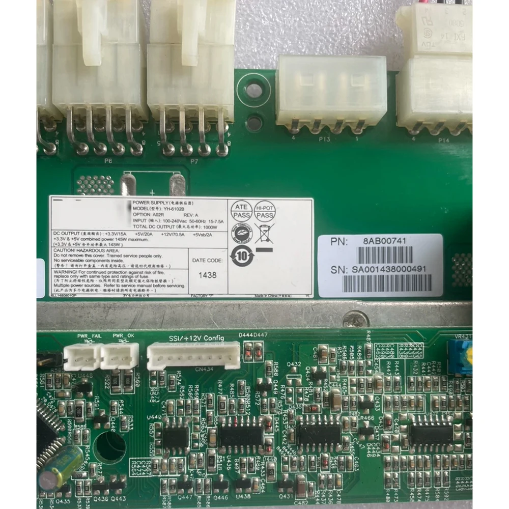 A840R-G A840-G10 YH-6102B 8AB00406 Placa trasera de alimentación - imagen 4