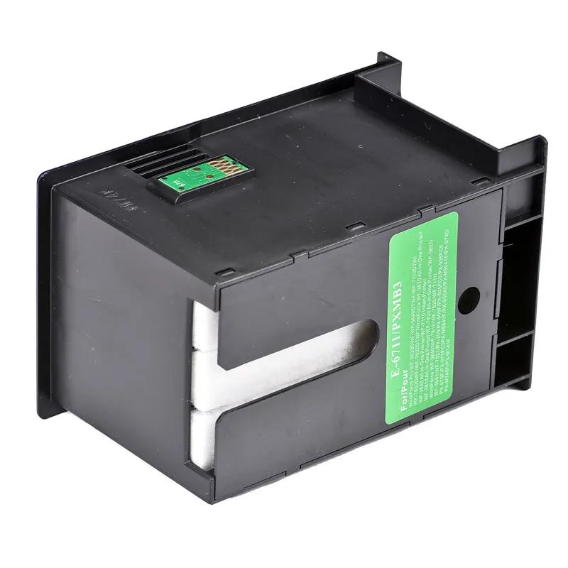 2 uds T6711 L1455 caja de mantenimiento de tinta para EPSON WF 7610 7620 7720 7110 7210 7510 7615 7710 7715 3010 3520 3530 3540 3620 3640 - imagen 2