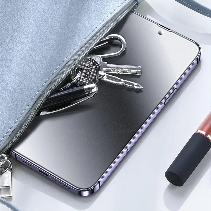 2 uds vidrio templado esmerilado mate 9H para VIVO Y50 Y50T Y51 Y51S Y52 Y52S Y36 Y35 Y35 Y35M Plus Protector de pantalla antihuellas - imagen 4