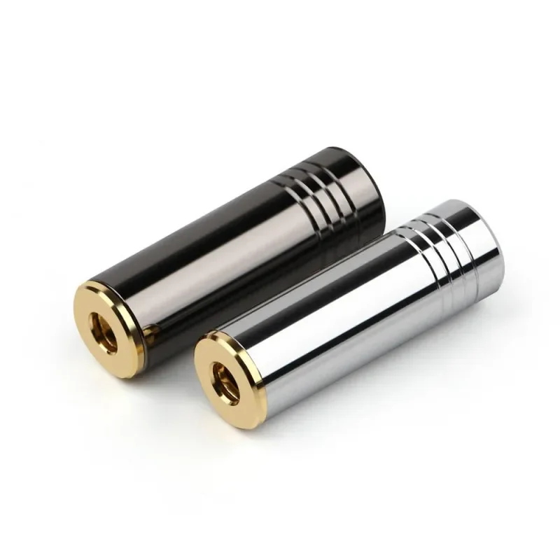 Conector hembra Jack 2,5mm 3,5mm 4,4mm Audiophile cobre chapado en oro DIY 4,4 auriculares adaptador de auriculares equilibrado de 4 polos - imagen 4