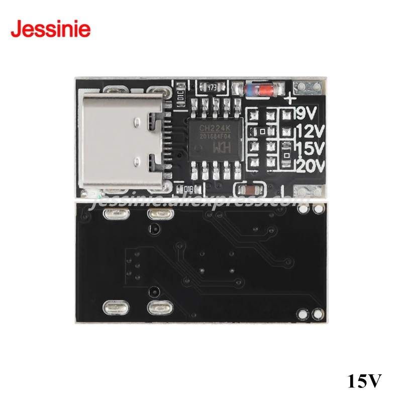 Módulo deceptivo de carga rápida CTP9, 20 piezas, 9V, 12V, 15V, 20V, PD/QC, Cable de refuerzo USB de carga rápida, adaptador óptico de enrutador tipo C - imagen 4