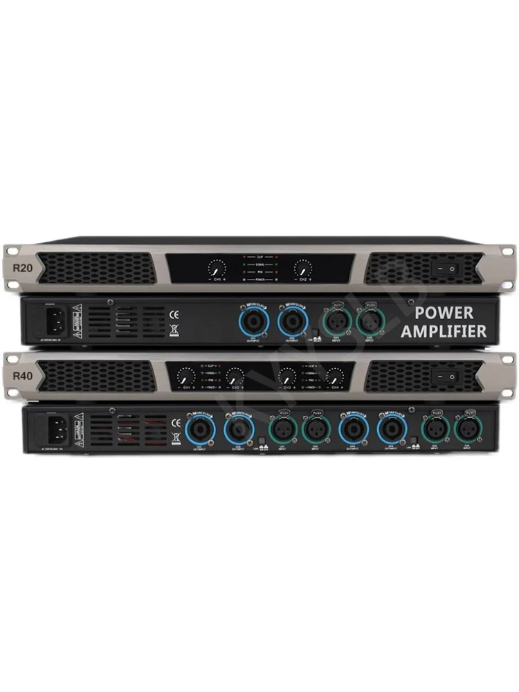KYYSLB-Amplificador Digital profesional de alta potencia, equipo de sonido de Clase D para escenario KTV, 4x1200W - imagen 2