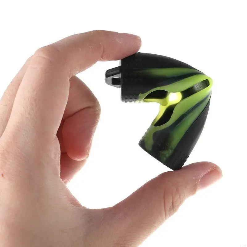 Funda silicona a prueba golpes, caja almacenamiento película batería portátil antideslizante para batería 18650, bolsa protectora cubierta con 1 ranura, 1 ud. - imagen 4