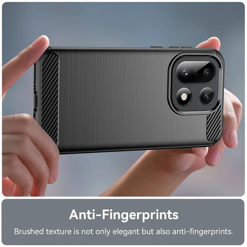 Para OnePlus 15 funda protectora de fibra de carbono de silicona funda de teléfono OnePlus 15 funda de TPU a prueba de golpes funda OnePlus 15 - imagen 5