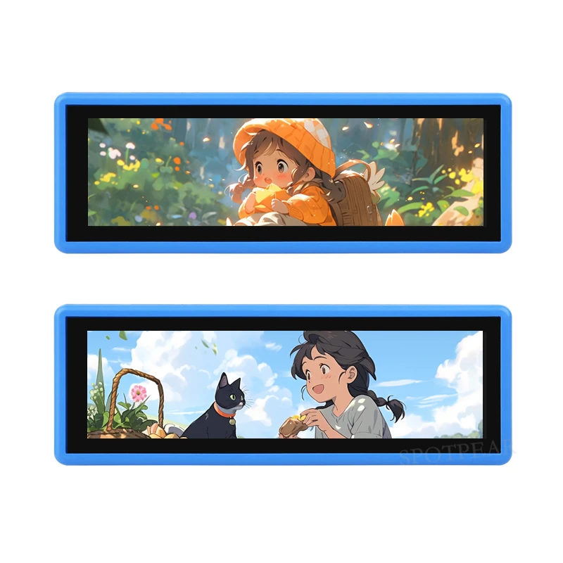 Raspberry Pi Pico 2 RP2350B TouchCree capacitivo de 3,49 pulgadas Placa de desarrollo de pantalla LCD de 3,49 pulgadas 172 × 640