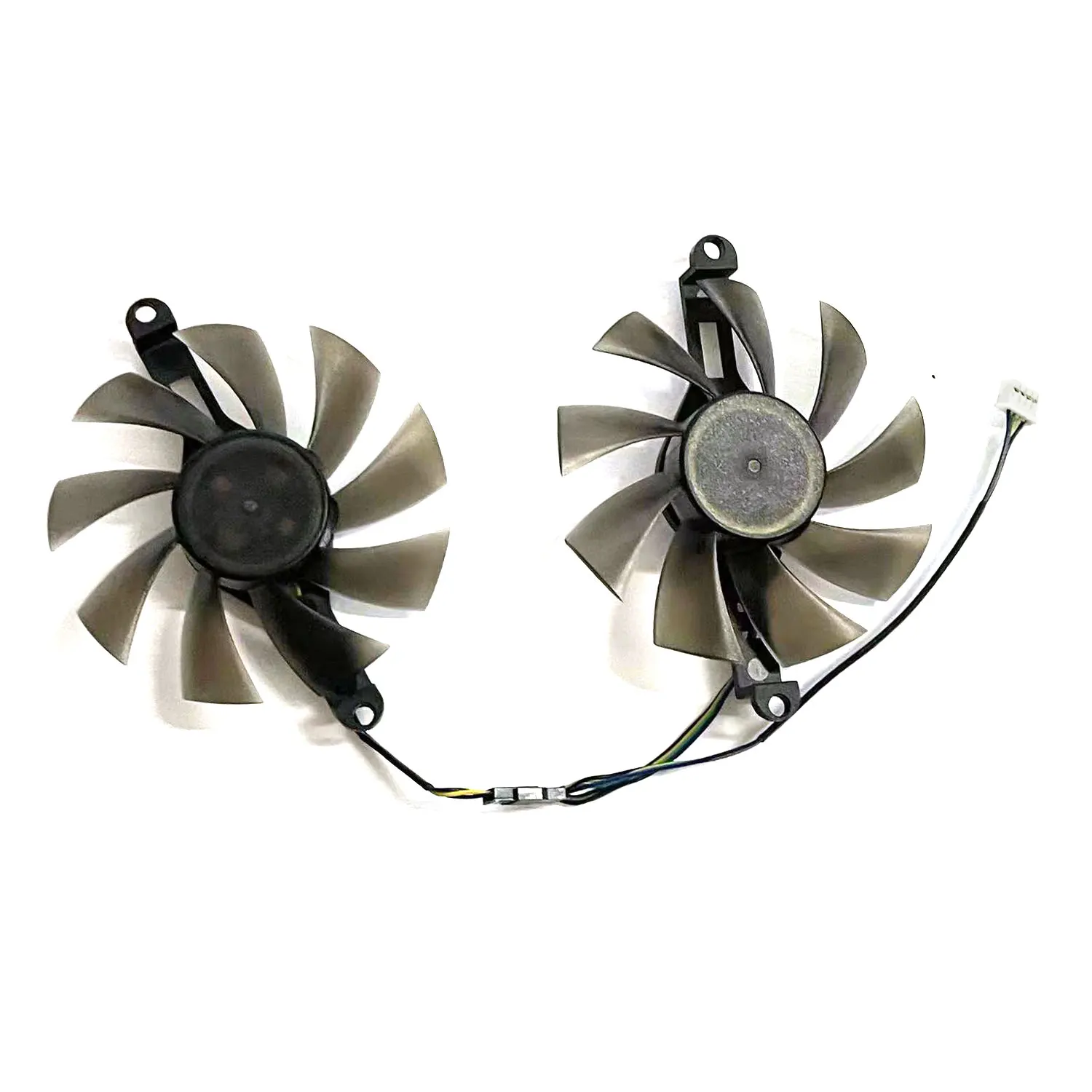 2 unids/set 85MM GPU Cooler, para PARA ALSEYE RX580 rx 580 8gb, colorido P106 GTX1060 950 960 tarjeta gráfica VGA, reemplazar FL8015 12VB - imagen 5