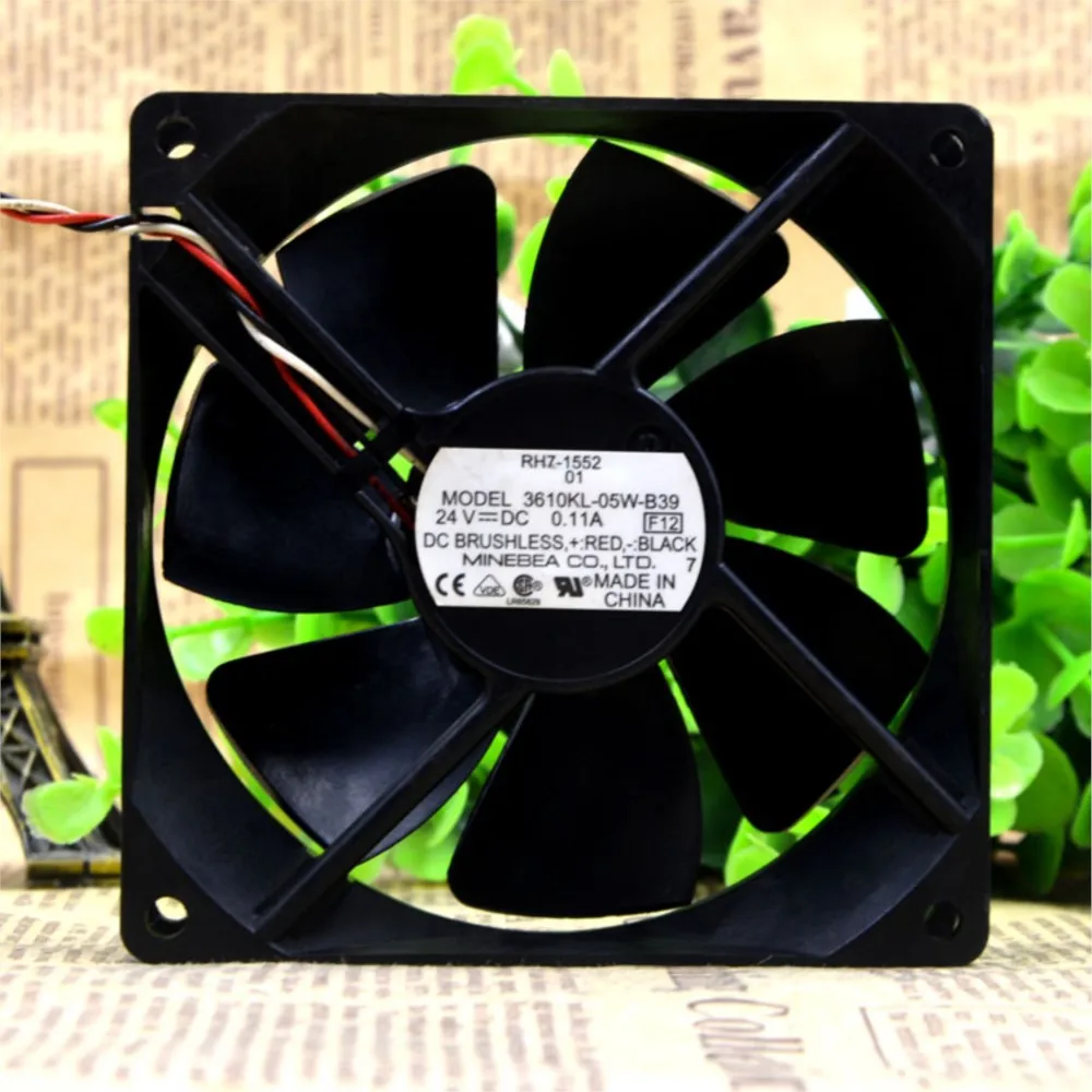 Ventilador de 90mm 9025 para NMB 3610KL-05W-B39 9cm 24V 0.11A ventilador de refrigeración Industrial, inversor, fuente de alimentación, servidor, refrigeración electrónica - imagen 2