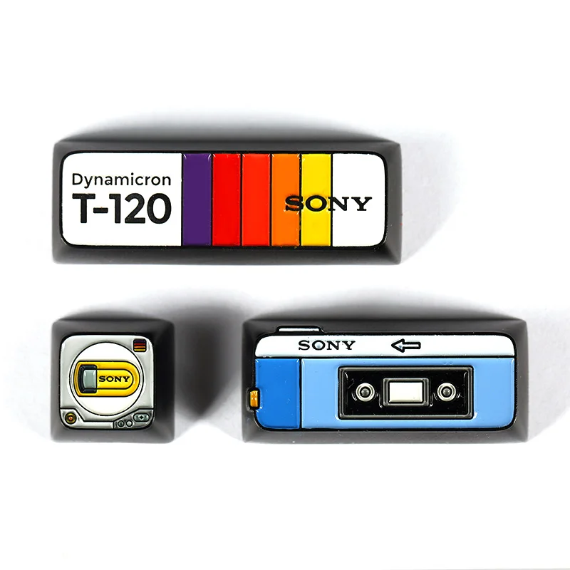 Tapa de teclado de Metal personalizada de aluminio lacado ECHOME, tapa de teclado creativa con perfil Cherry R4 para teclado mecánico - imagen 5