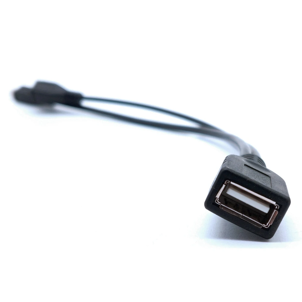 OTG Micro USB Power Y Splitter adaptador USB a Micro 5 pines macho hembra Cable 2 en 1 - imagen 5