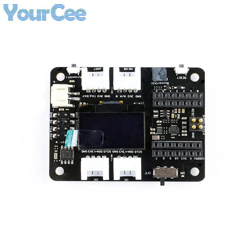 Placa de expansión de microcontrolador Seeed Xiao Seeed, módulo de placa de desarrollo Seeed, pantalla OLED de Motor para Arduino - imagen 3