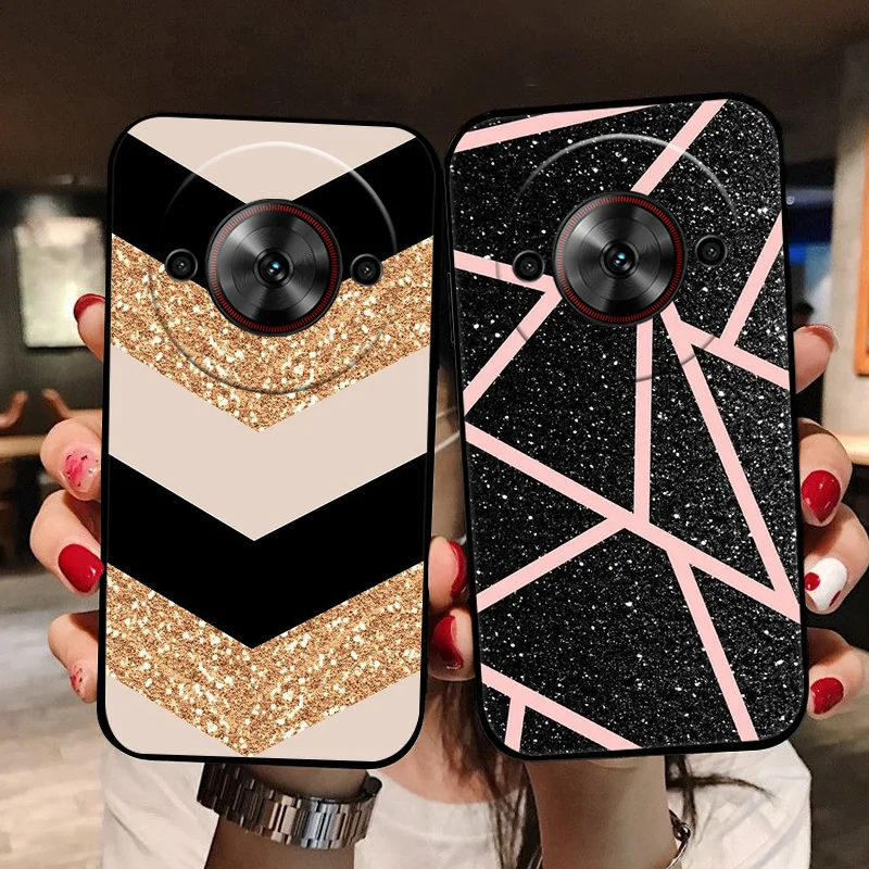 Para ZTE Nubia Focus 5G funda trasera de silicona suave a la moda para ZTE Blade A75 A 75 5G funda de teléfono BladeA75 5G etui Fundas bonitas - imagen 5