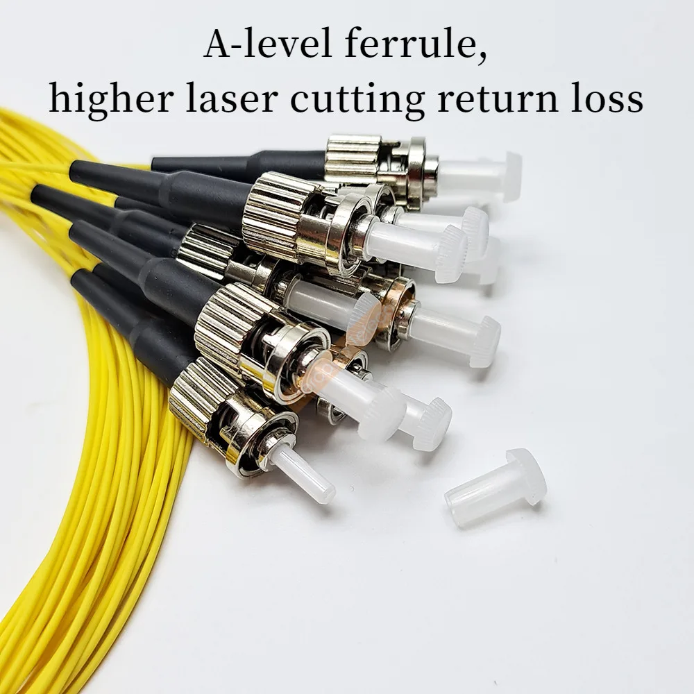 50 Uds 1,5 metros FC/UPC coleta de fibra óptica monomodo G652D 0,9 MM coletas de fibra óptica FC UPC modo único PVC FTTH - imagen 2