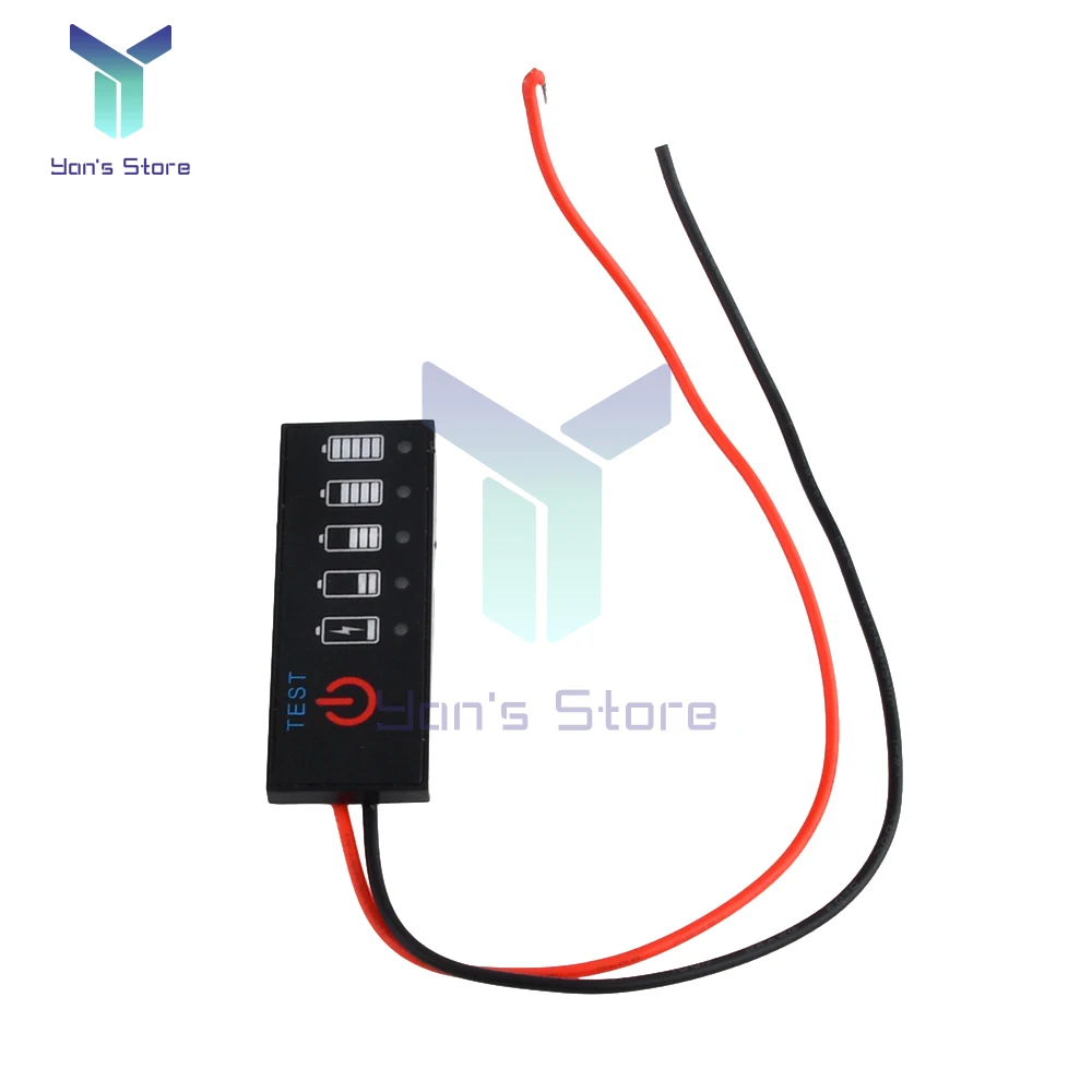 Indicador de nivel de batería 18650, probador de capacidad de batería de litio Lipo 1S 2S 3S 4S 6S 7S 4,2 V-29,4 V, módulo de batería de litio - imagen 4