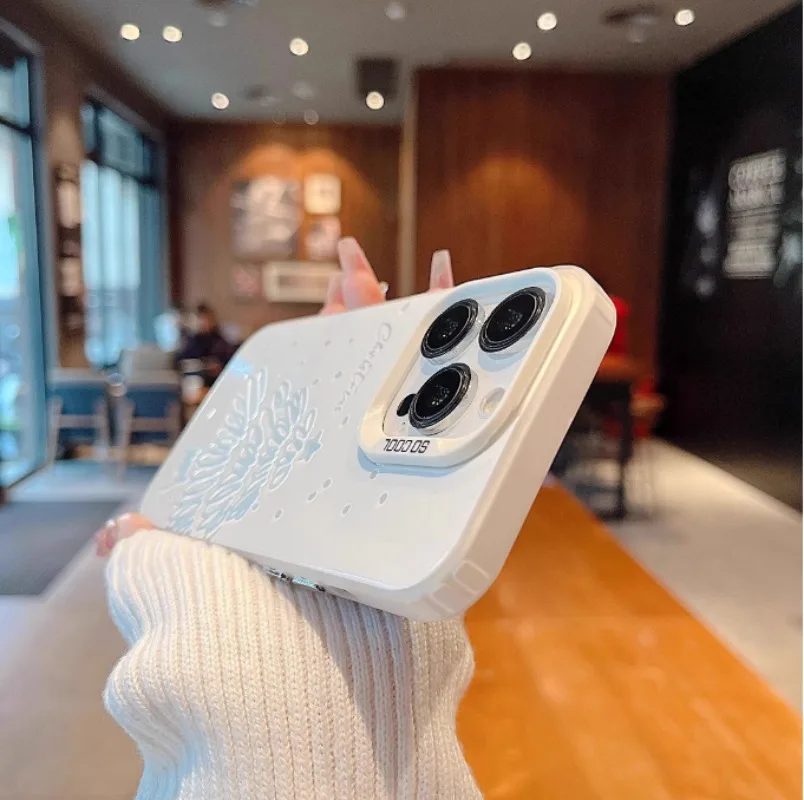 Funda de árbol de Navidad para iPhone 14Pro 17 16 15 13 12 11 Pro Max funda protectora de pantalla carcasa a prueba de golpes - imagen 4