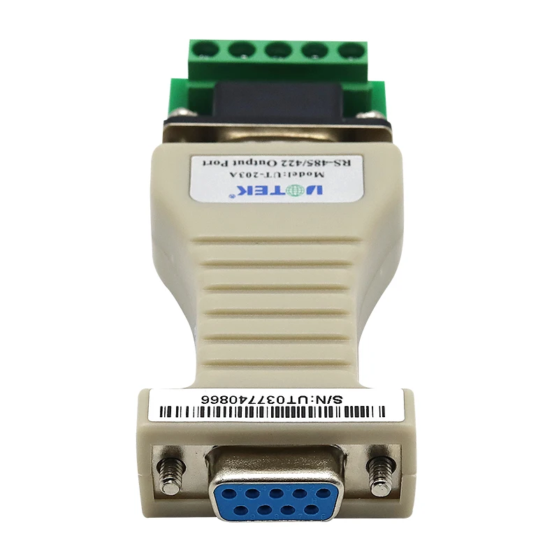 UOTEK-Convertidor de RS-232 a RS-422, adaptador Rs232 a Rs485 RS422, miniconector RS-485 - imagen 3