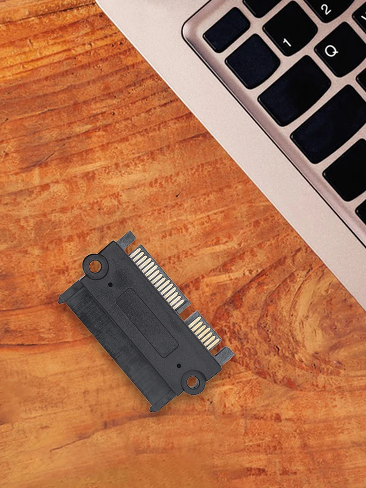 Convertidor de datos de potencia SATA macho a hembra, 22 Pines, 7 + 15 macho a hembra, adaptador SATA a SATA - imagen 4