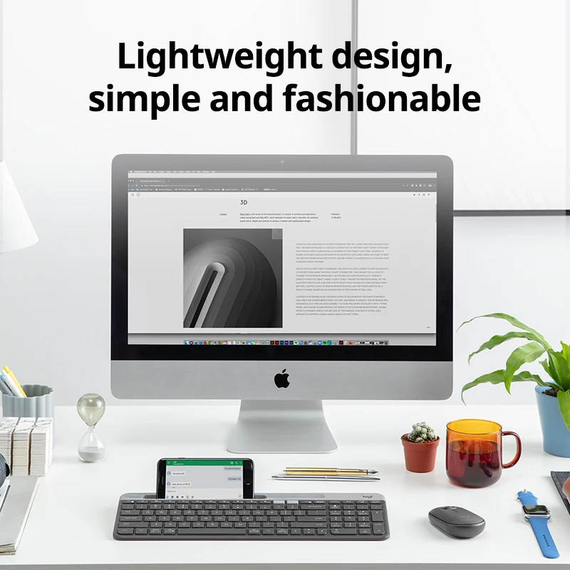 Teclado para tableta Logitech K580 Bluetooth, puede conectar a iPad, computadora, 100% original - imagen 4