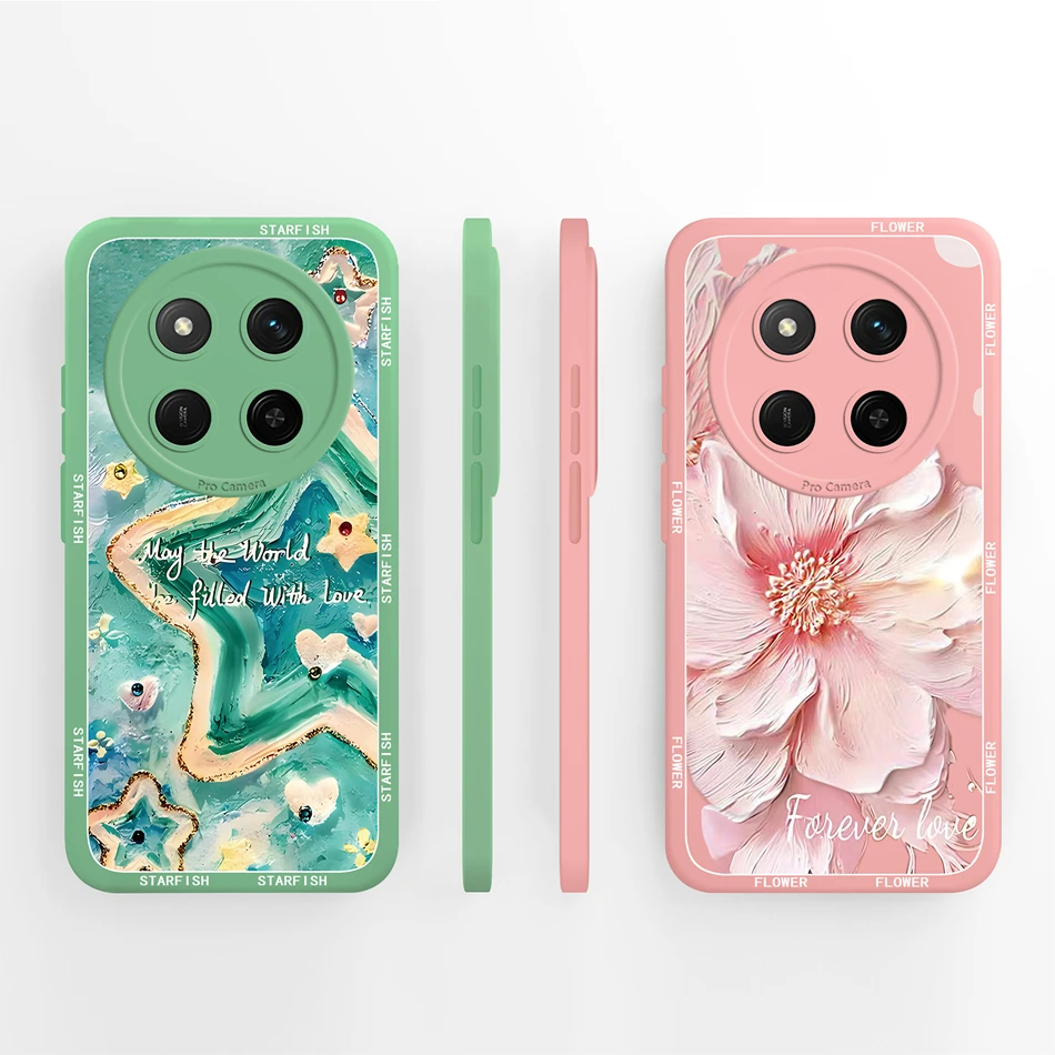 Para Honor Magic 7 Lite funda de teléfono garras de gato Fundas de dibujos animados para Honor Magic7Lite suave silicona líquida anticaída contraportada - imagen 3