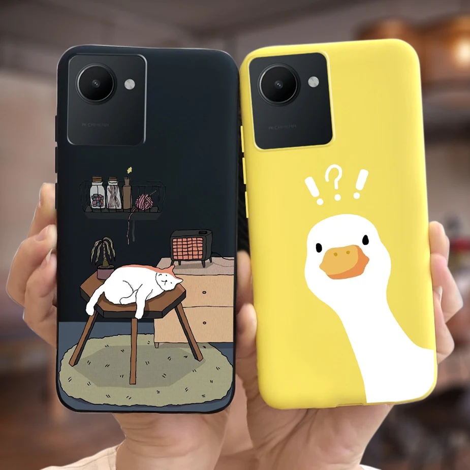 Funda de silicona suave con dibujos animados para Realme, carcasa a la moda para Realme C30, C30s, RMX3690, Realme, C30, C30s, RealmeC30 - imagen 3