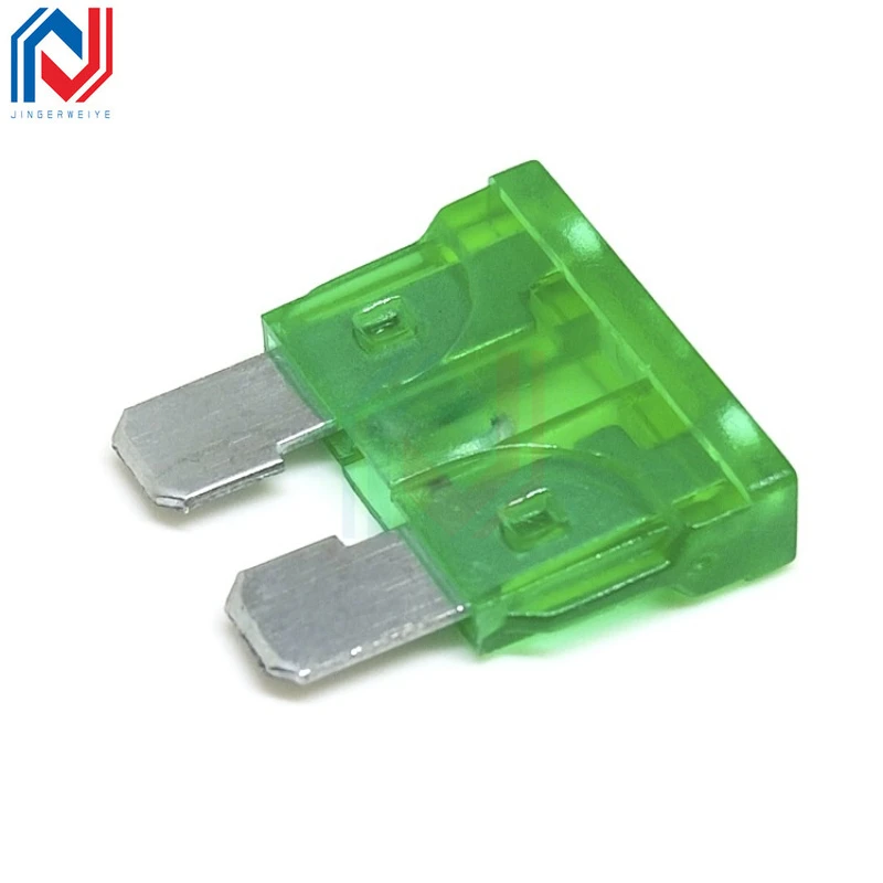 Fusible de coche Inser Auto 1A 2A 3A 5A 7.5A 10A 15A 20A 25A 30A 35A 40A pines ZINC Mini tamaño pequeño mediano grande - imagen 5